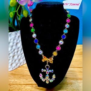 NWT Betsey Johnson Anchor Necklace
